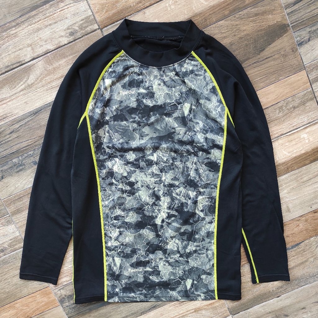 FIND OUT JERSEY LONG SLEEVE COMPRESSION TECHFIT GYM PRELOVED