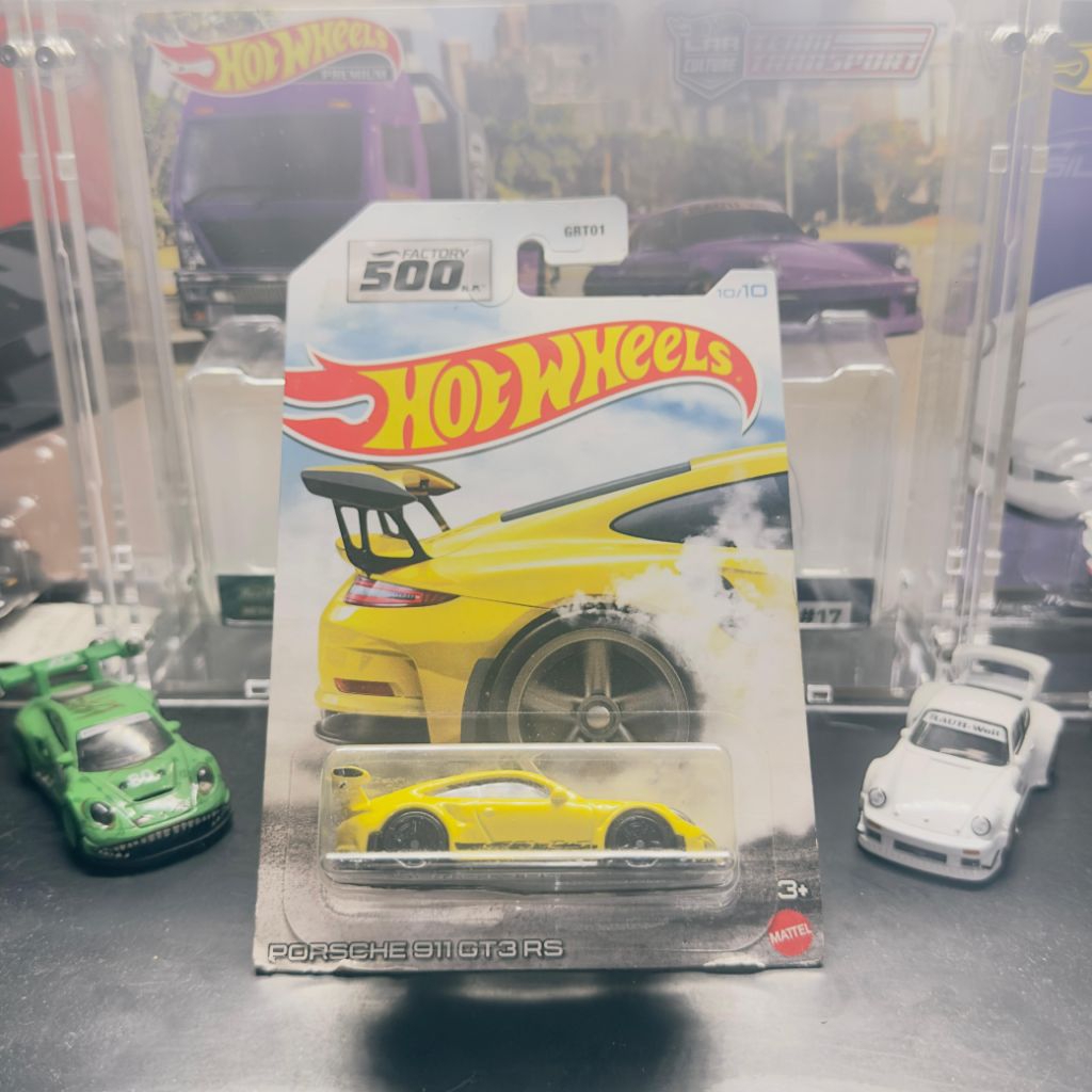 Hotwheels 500HP Porsche 911 GT3RS Kuning