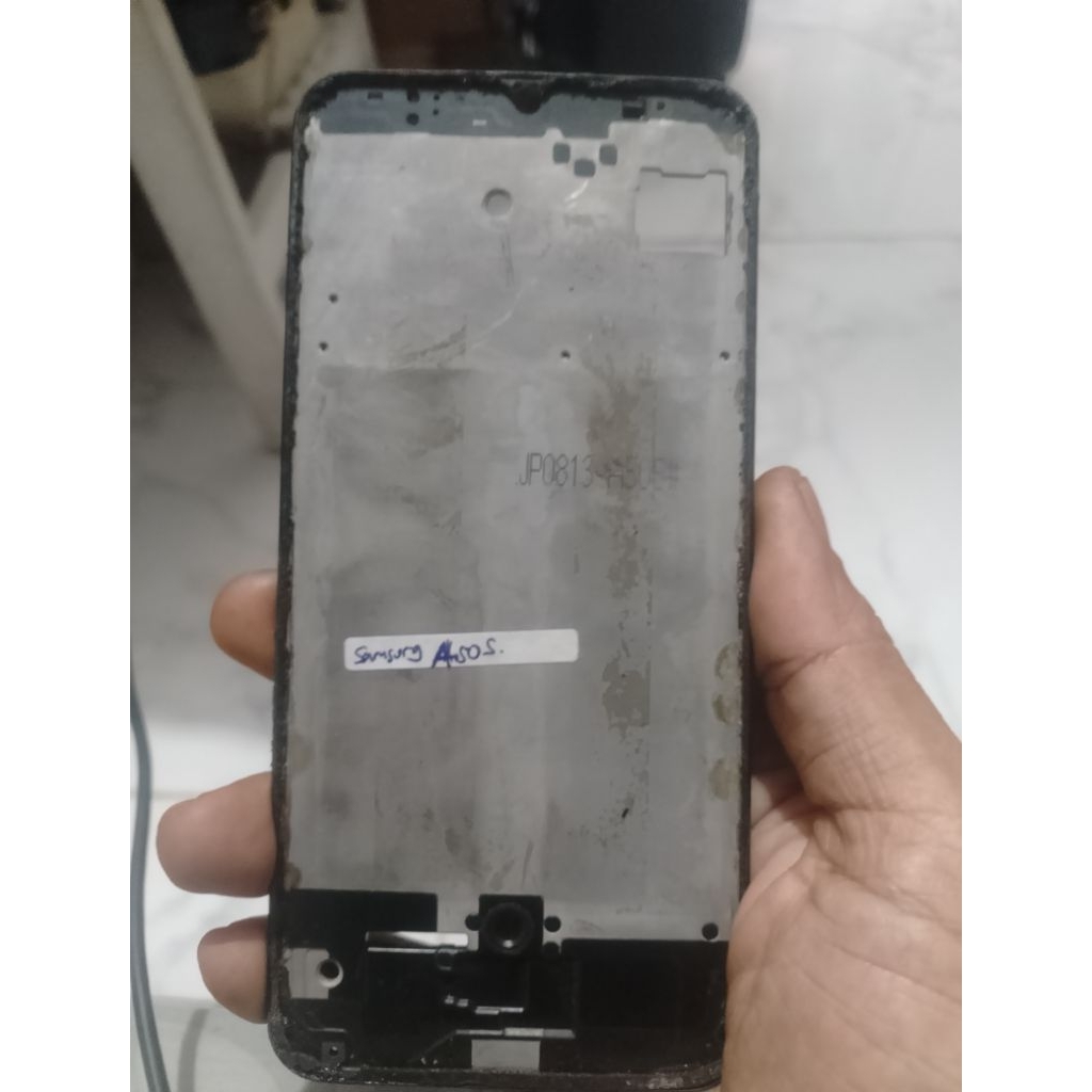 frame dudukan lcd Samsung a50s ori