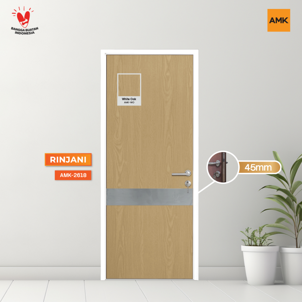 Lurus 45 White Oak, Panel garis vertikal