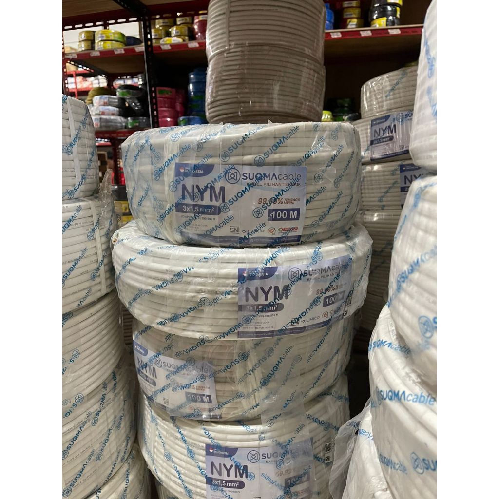 SUQMA KABEL NYM 3X1.5 PER METER