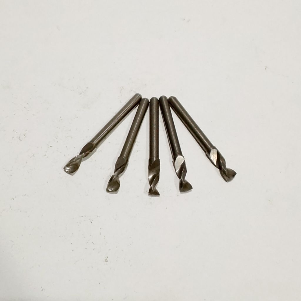 mata bor drill 3.8mm Carbide bekas tajam mata bor Carbide 3.8 mm bor baja