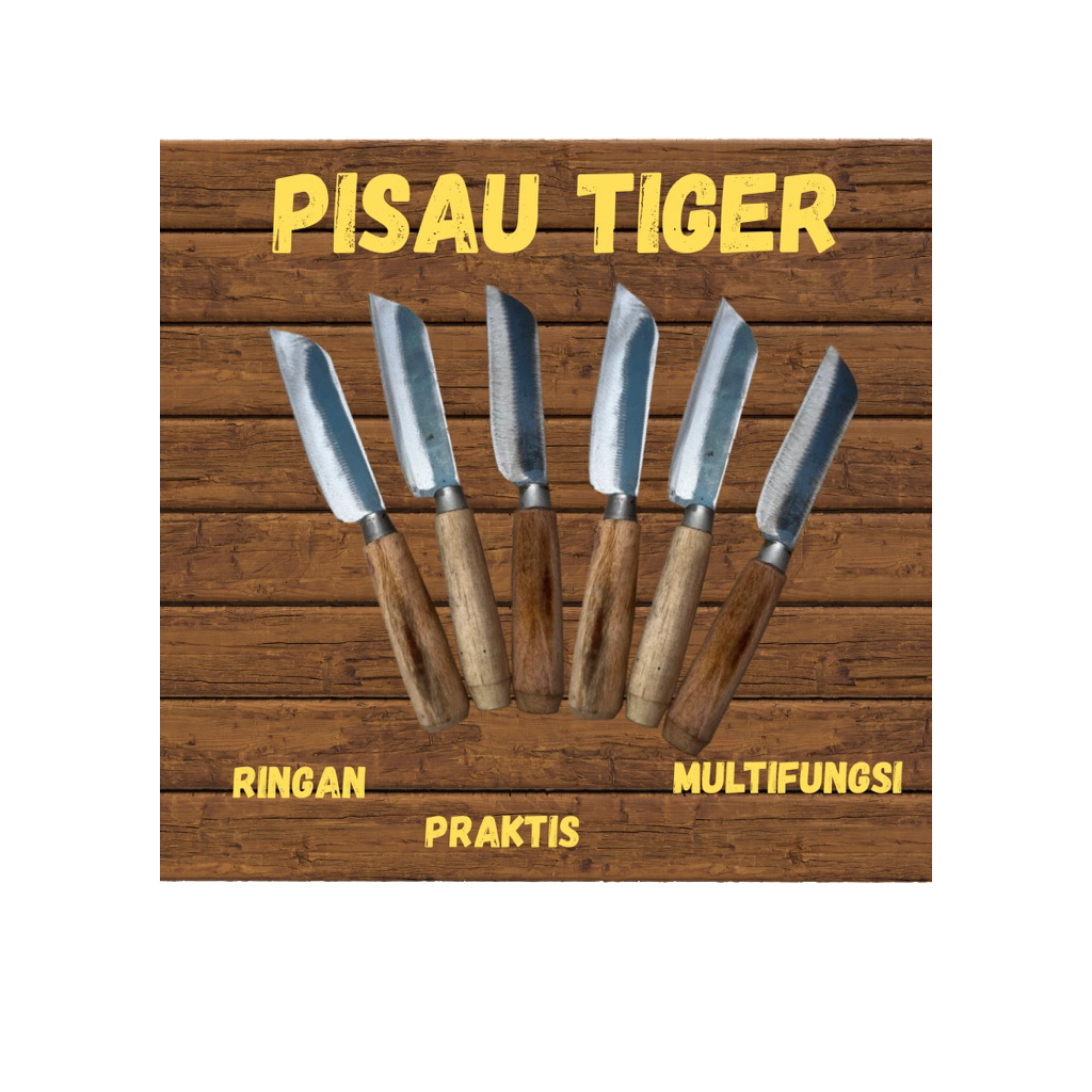 Pisau Tiger Pisau Dapur Multifungsi