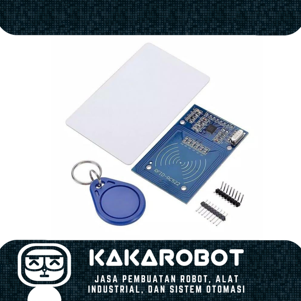 RFID RC522 Module 13.56MHz RFID Reader Writer untuk Arduino