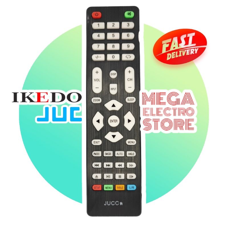REMOTE TV JUC IKEDO LED LCD