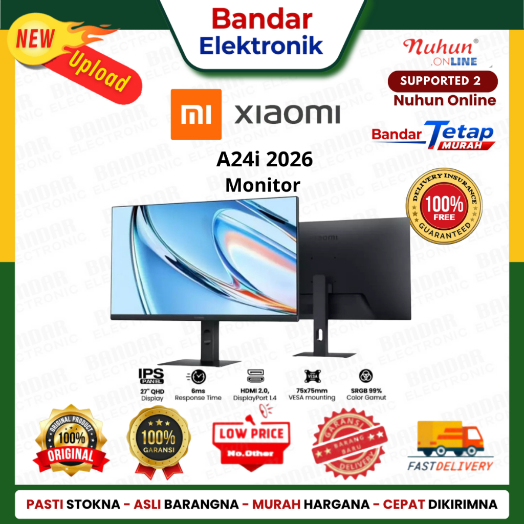 XIAOMI Monitor LED A24i 2026 24 Inch