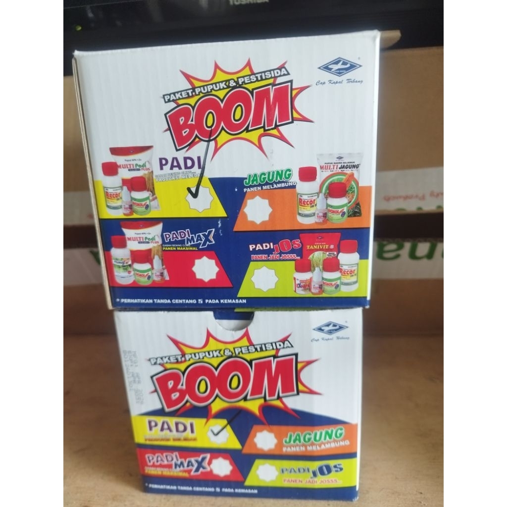 boom padi paket pupuk dan pestisida