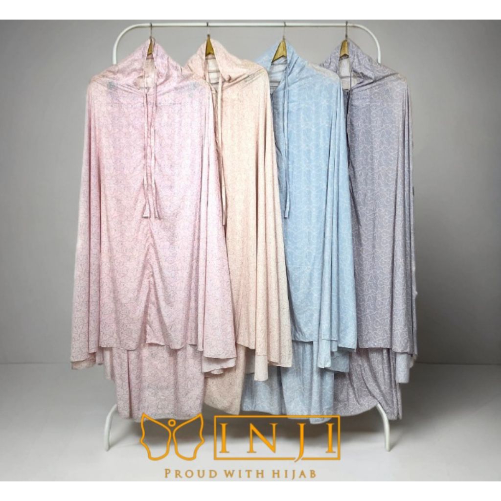 MUKENA TRAVEL MINI INJI ORIGINAL BY INJI (BEST SELLER)