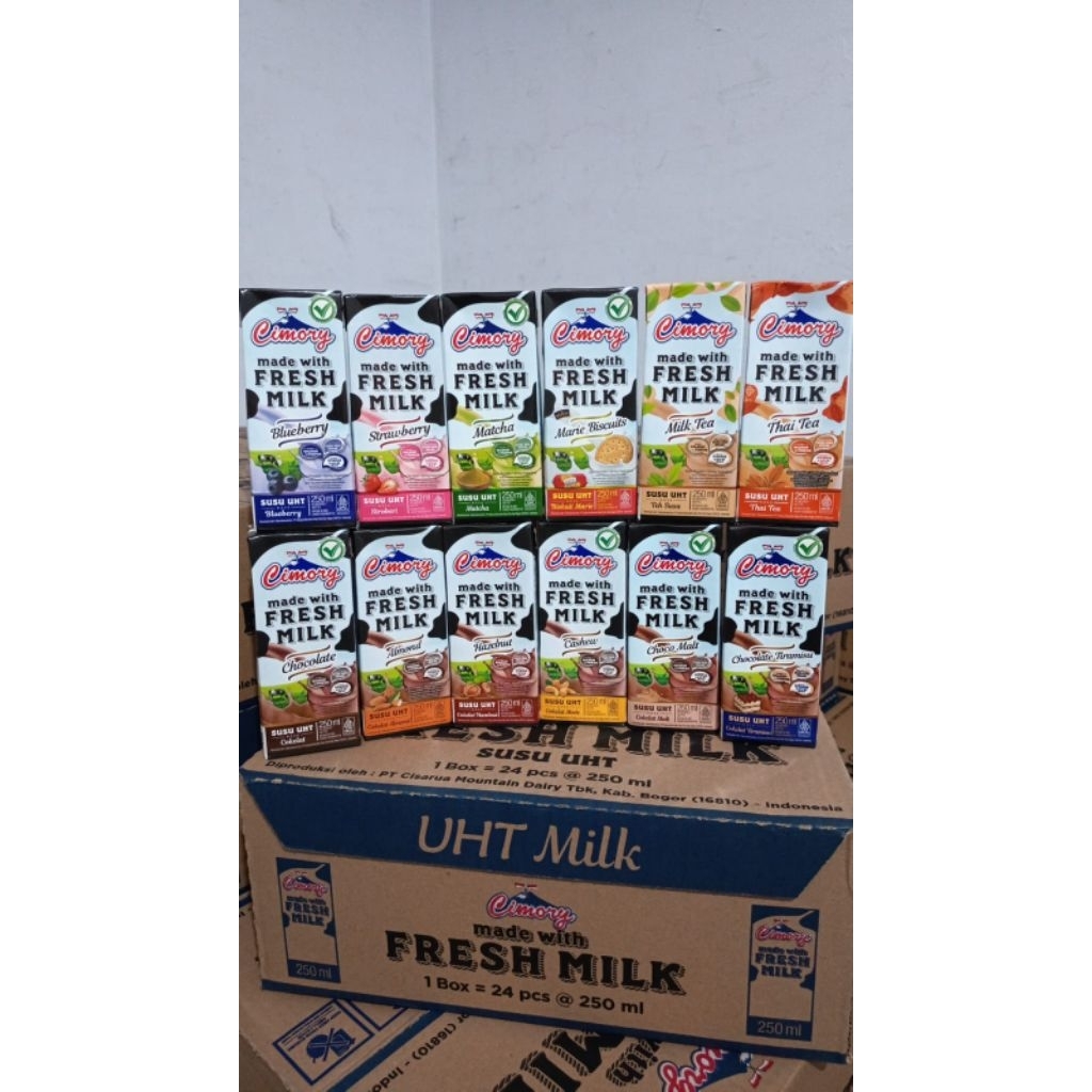 SUSU CIMORY UHT FRESH MILK 250ML 250 ML