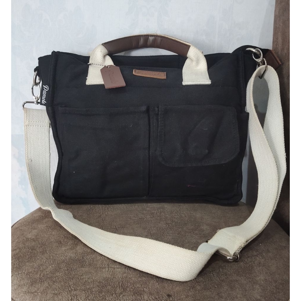 Sling kanvas tebal Pamole