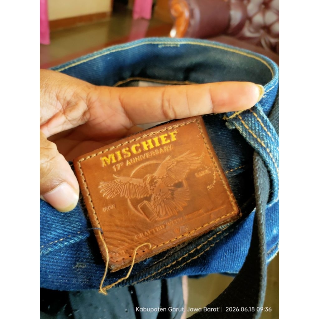 celana denim selvedge 23oz