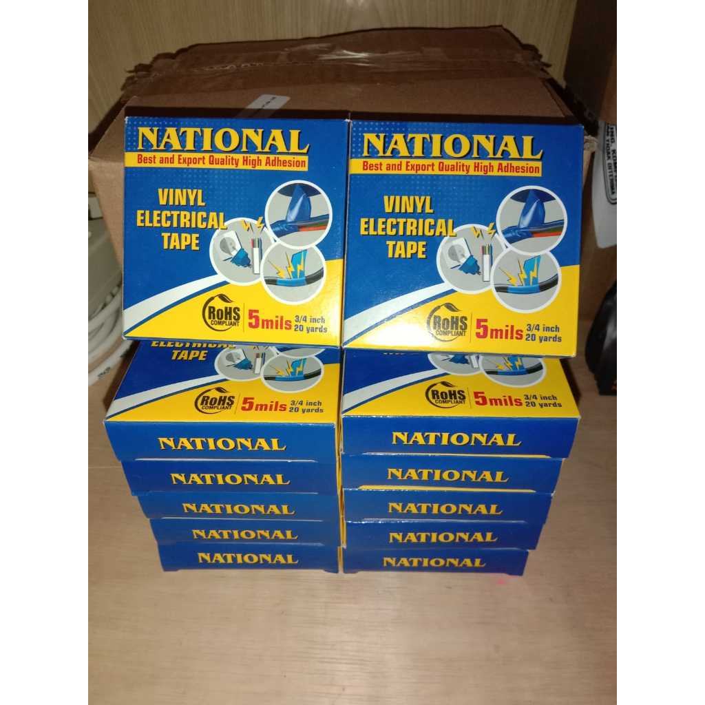 Isolatip Listrik Isolasi PVC Electrical Tape Unibel Steelgrip National Premium