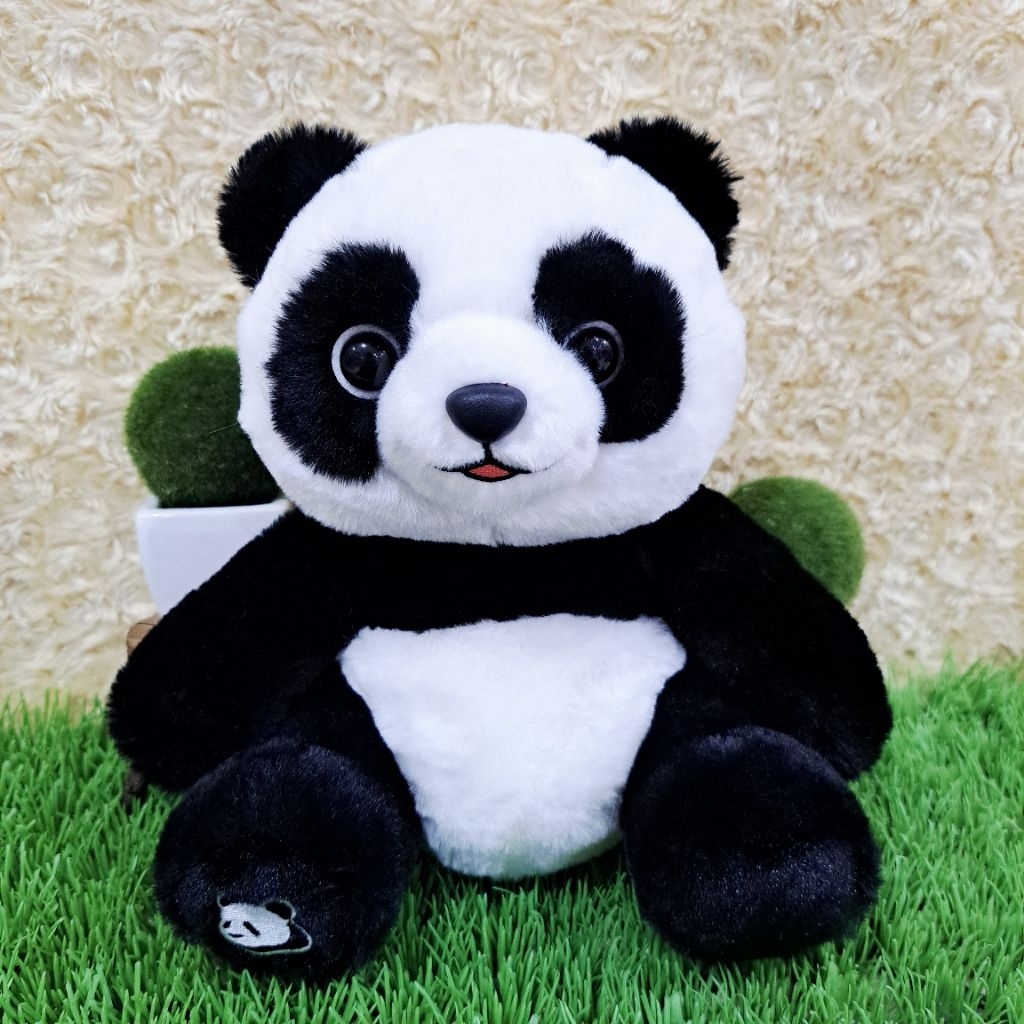 Boneka Panda Putih Hitam Boneka Panda Chubby Boneka Panda