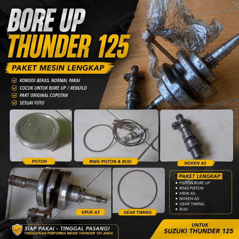 Bore Up Thunder 125