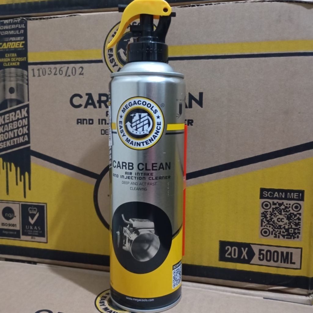 CARB CLEANER PEMBERSIH KERAK MOTOR ASLI MEGACOOL