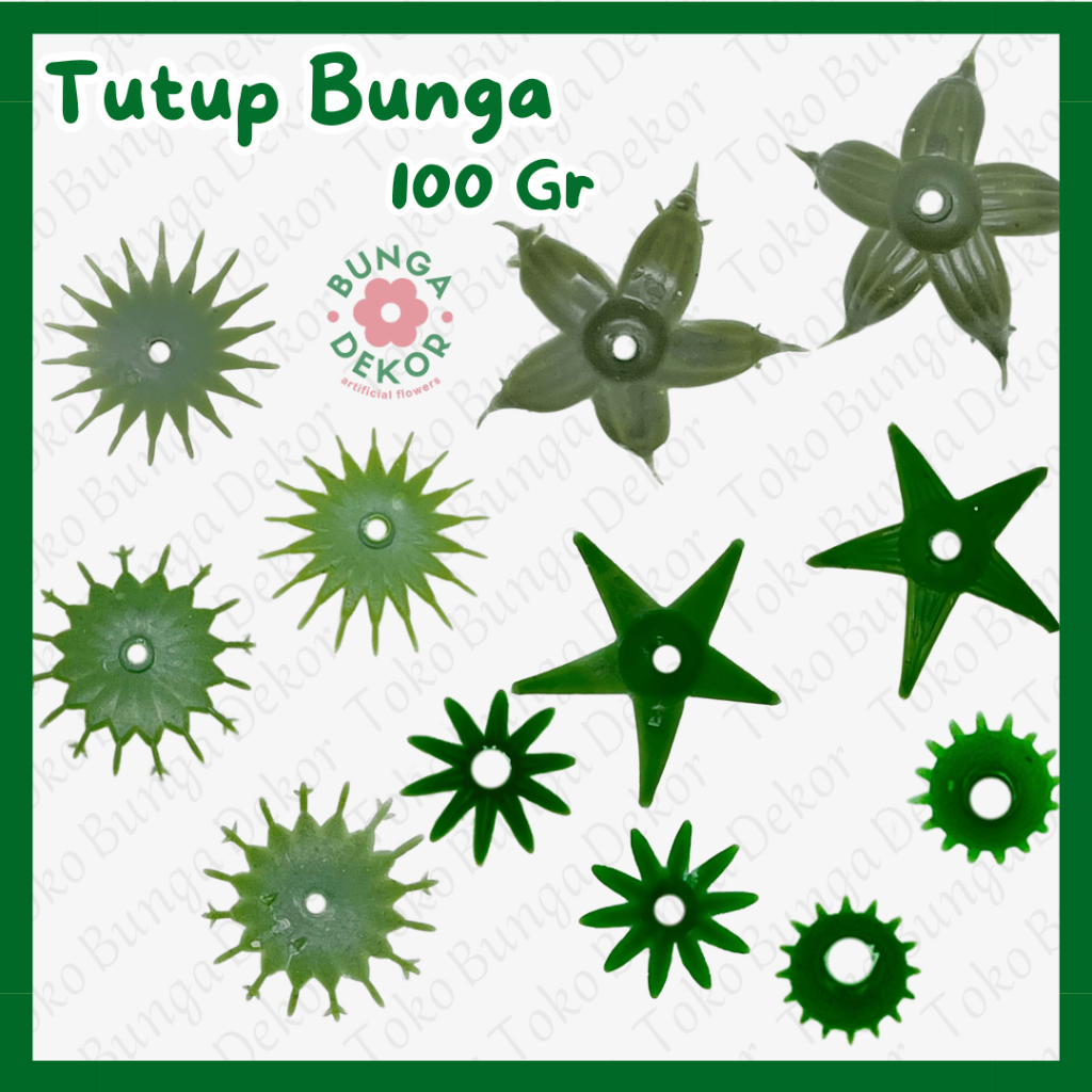 [100 Gram] Perlengkapan Bunga Tutup Bunga Bahan Kelopak penutup bunga Mawar Suyok Dahlia
