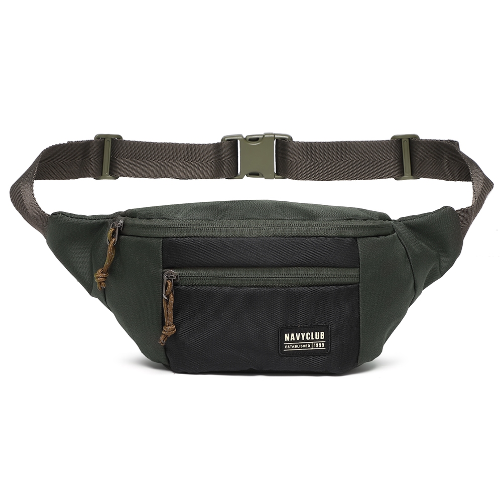 Navy Club Tas Pinggang GJJE Waist Bag - Tas Pria Wanita Crossbody Bags Tas Outdoor