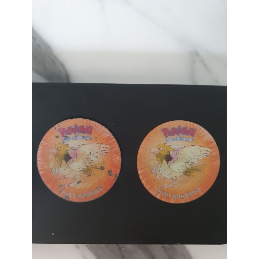 Tazos 3D Pokemon Sparow