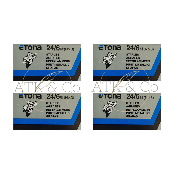 Refill Staples Etona No. 3 - Isi Hekter Stapler Stepler Jepretan Besar 24/6