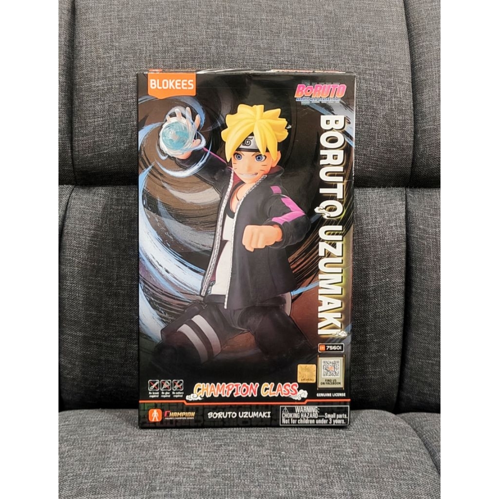 Blokees Boruto Naruto Next Generationa Boruto Uzumaki Figures Champion Series - Mainan Model Kits Fi