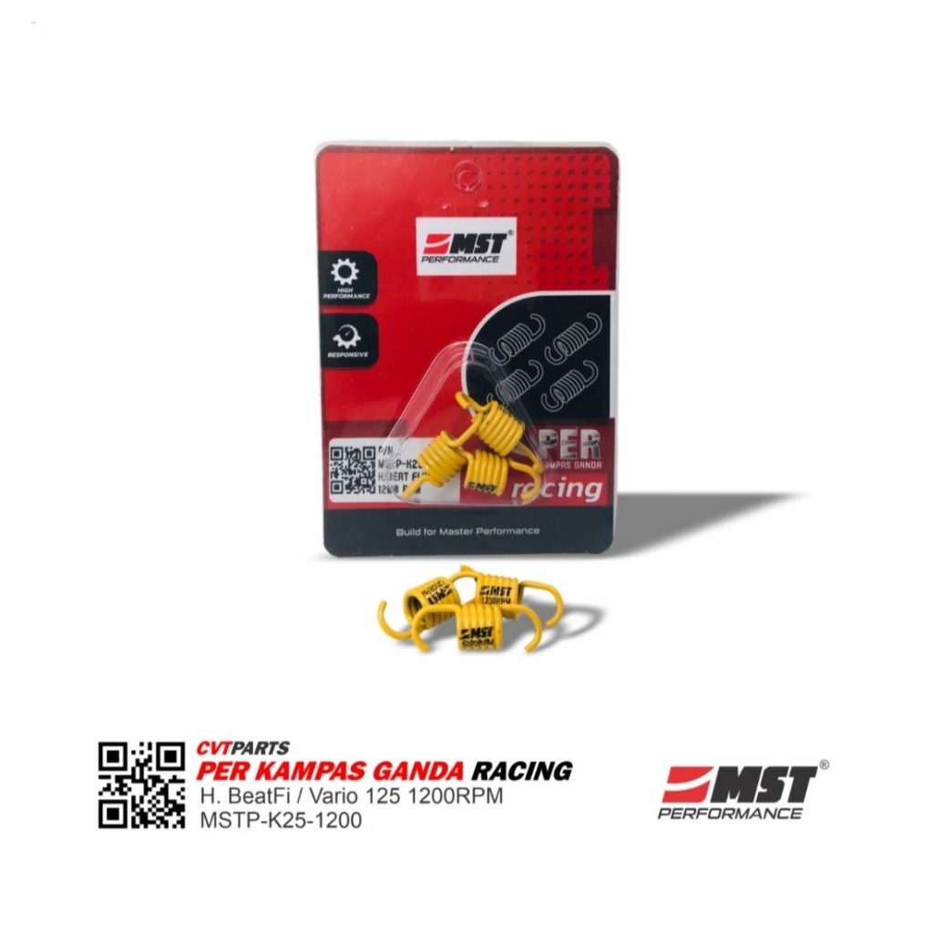 PER KAMPAS GANDA RACING H BEAT,VARIO 1000RPM MST-OTOPART