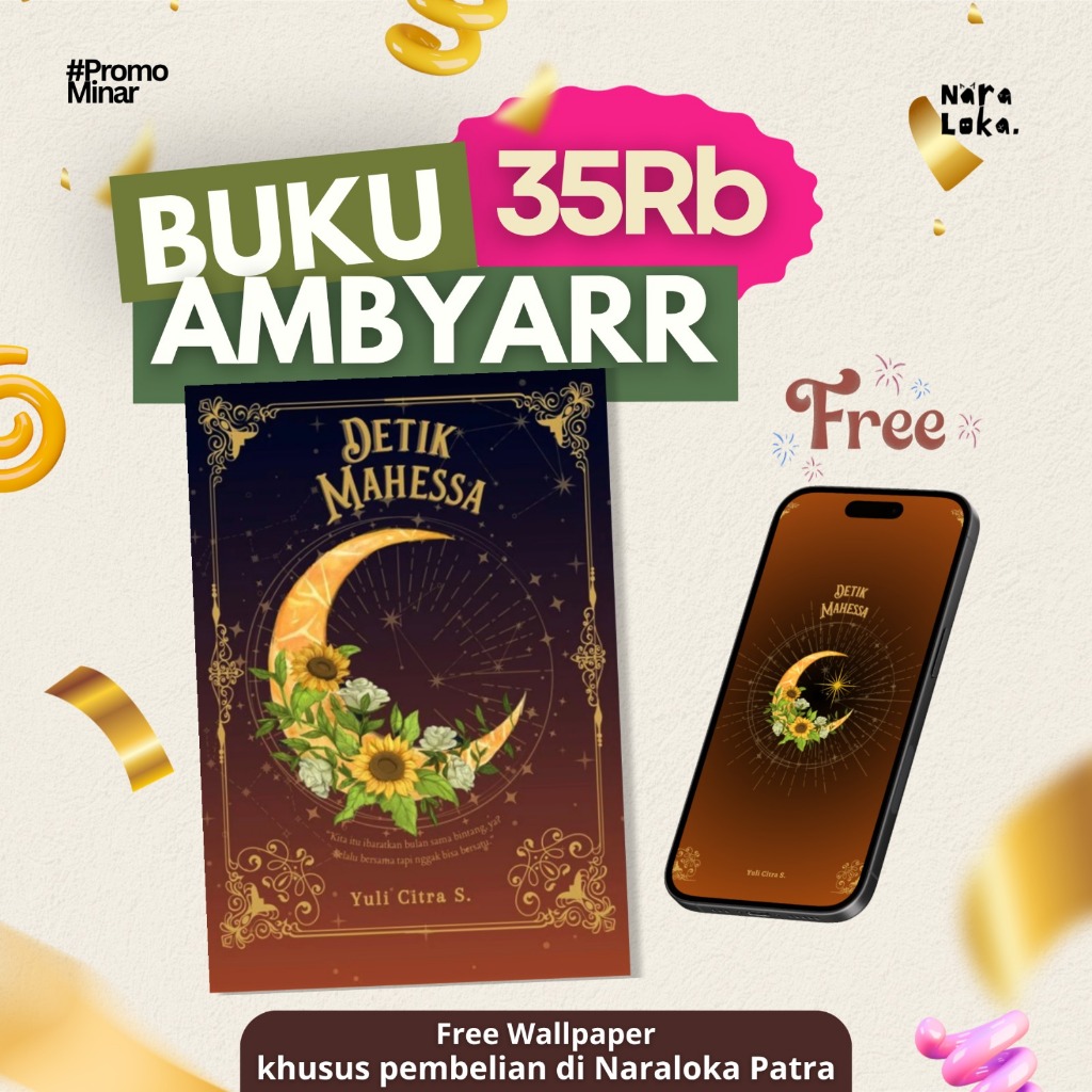 [ SERBA 35K ] Buku Novel Detik Mahessa - Yuli Citra S - Cloudbooks Publishing