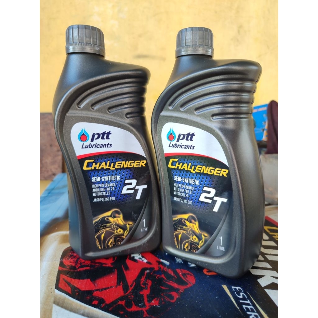 oli ptt lubricants challenger semi-synthetic 2T