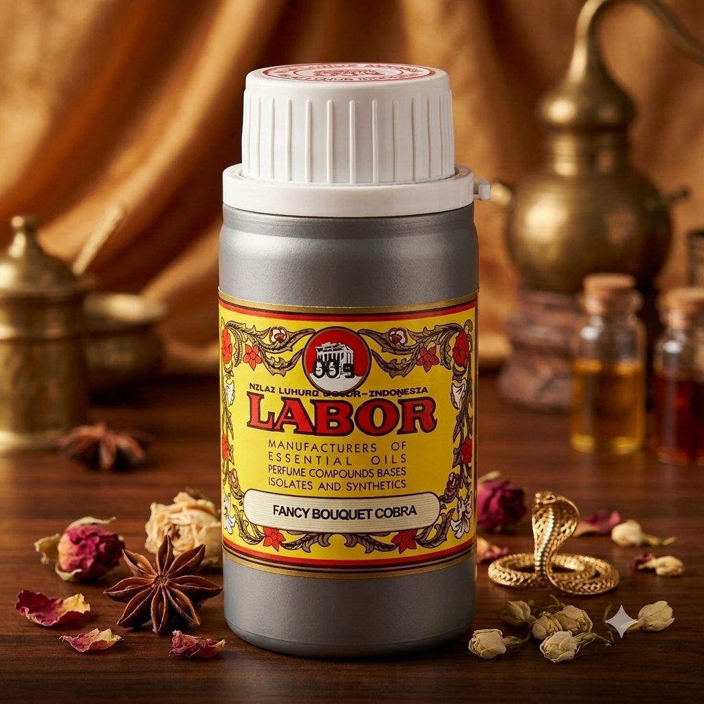 Misik cobra / kobra hitam pancy bouquet cobra 100ml segel labor 100 gram full bibit tanpa campuran n