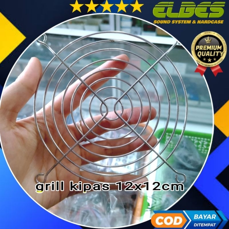 gril kipas 12x12 gril pengaman kipas power amplifier