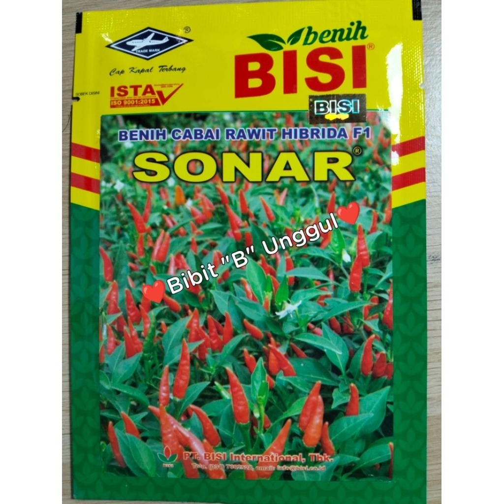 Benih Cabai Rawit Hibrida F1 SONAR