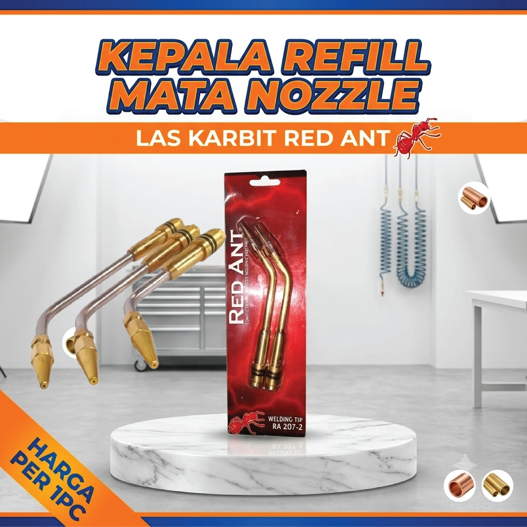 REDANT Mata Blender Las No 2 Original | Mata Blender Potong Las Blender Gelas Premium