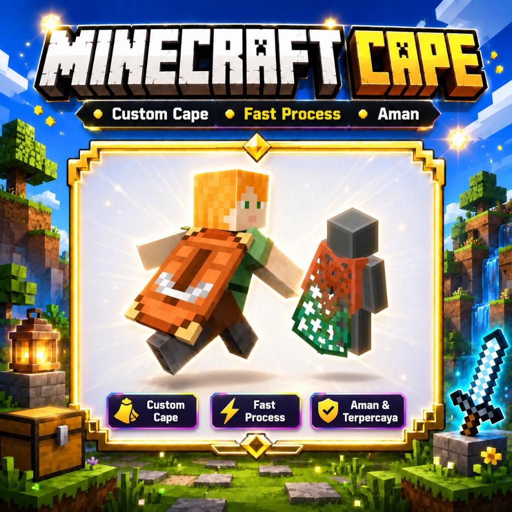 Minecraft Cape Premium Kode Redeem Builder Cape Copper Cape