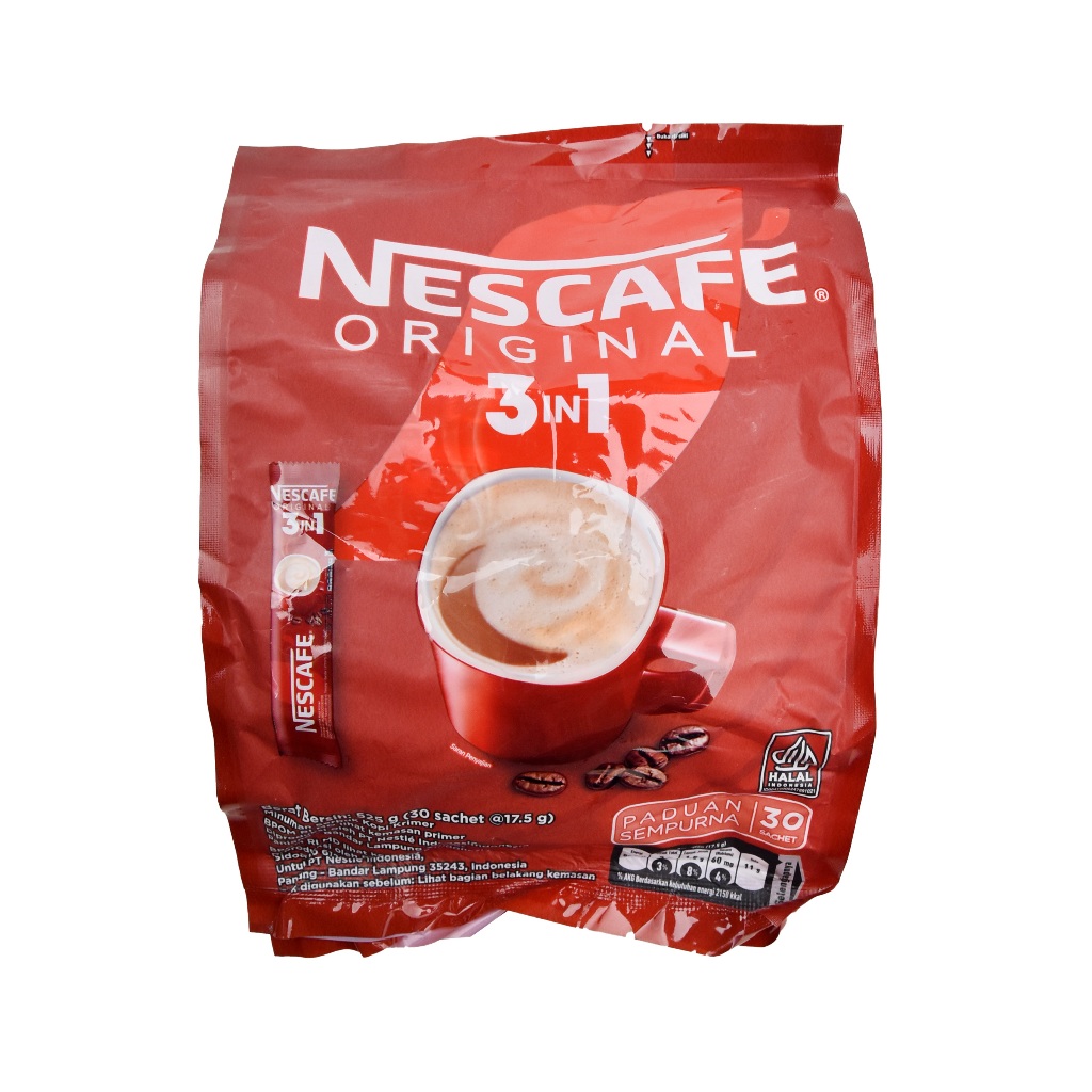 Nescafe 3 in 1 Kopi Instan Original Isi 30 sachet