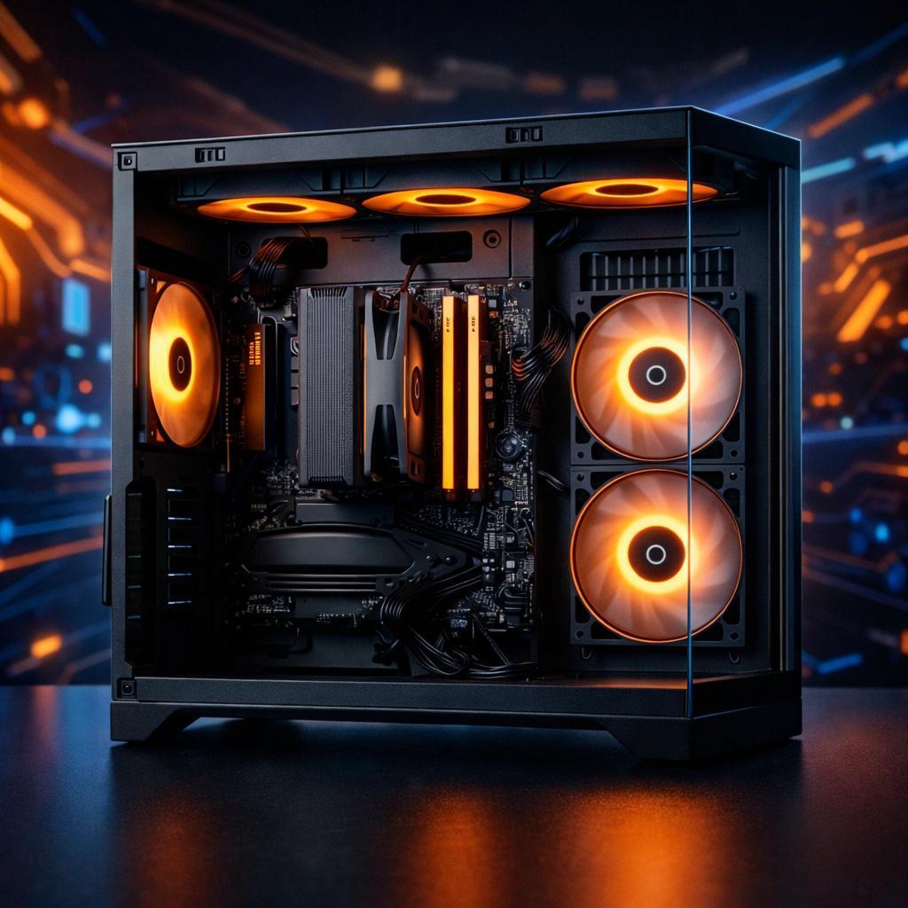 PC Gaming Rakitan AMD Ryzen 5 5600G RAM 16GB SSD 256GB