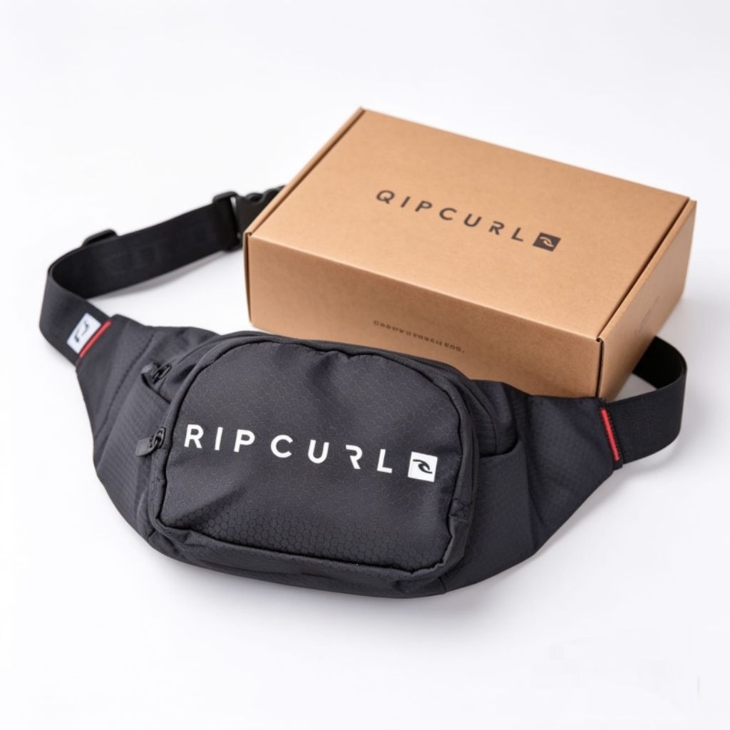 Waistbag ripcurl Tas Selempang Ripcurl Tas Ripcurl Tas Pinggang Ripcurl Logo Bordir