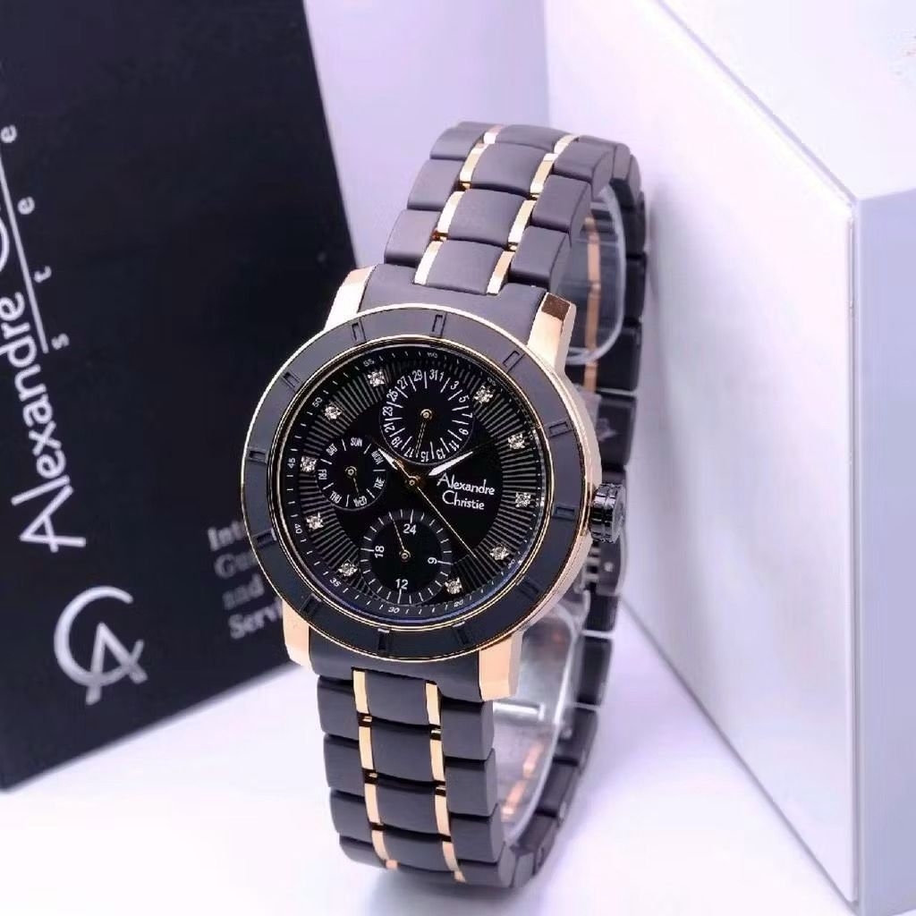 Jam Tangan Wanita Alexandre Christie Ceramic 6292 AC6292 [ORIGINAL]