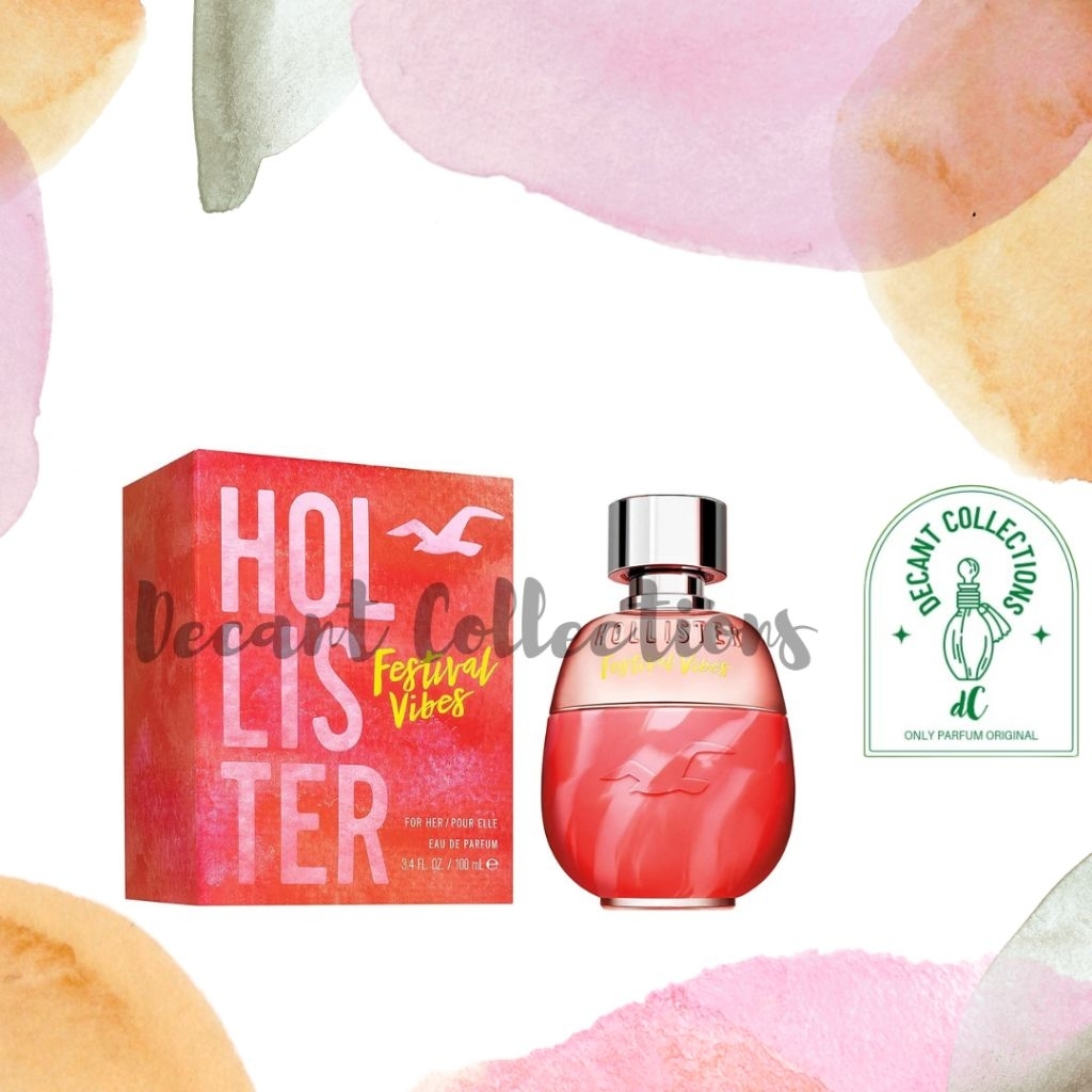 Parfum Wanita Original Hollister Festival Vibes by Hollister EDP