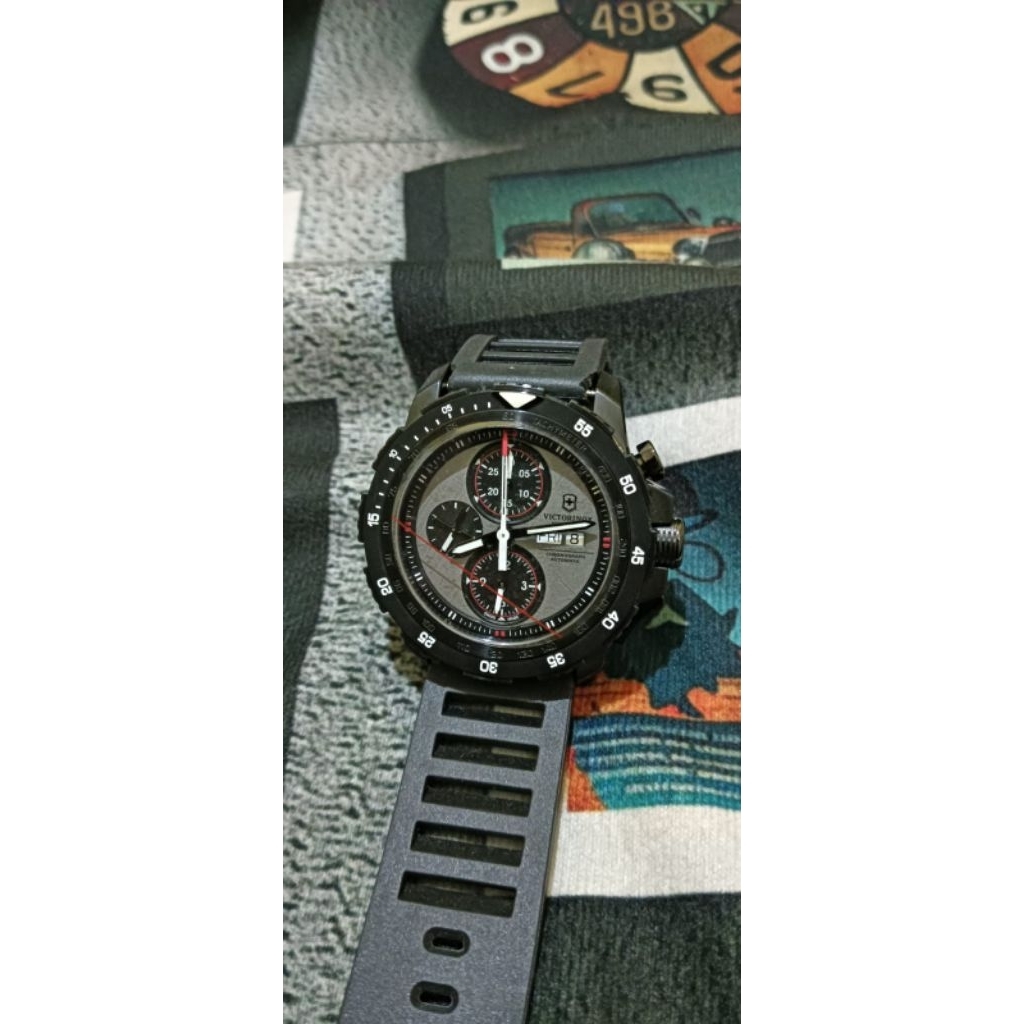 Victorinox Alpnach 44mm Mechanical Chronograph Men's Watch