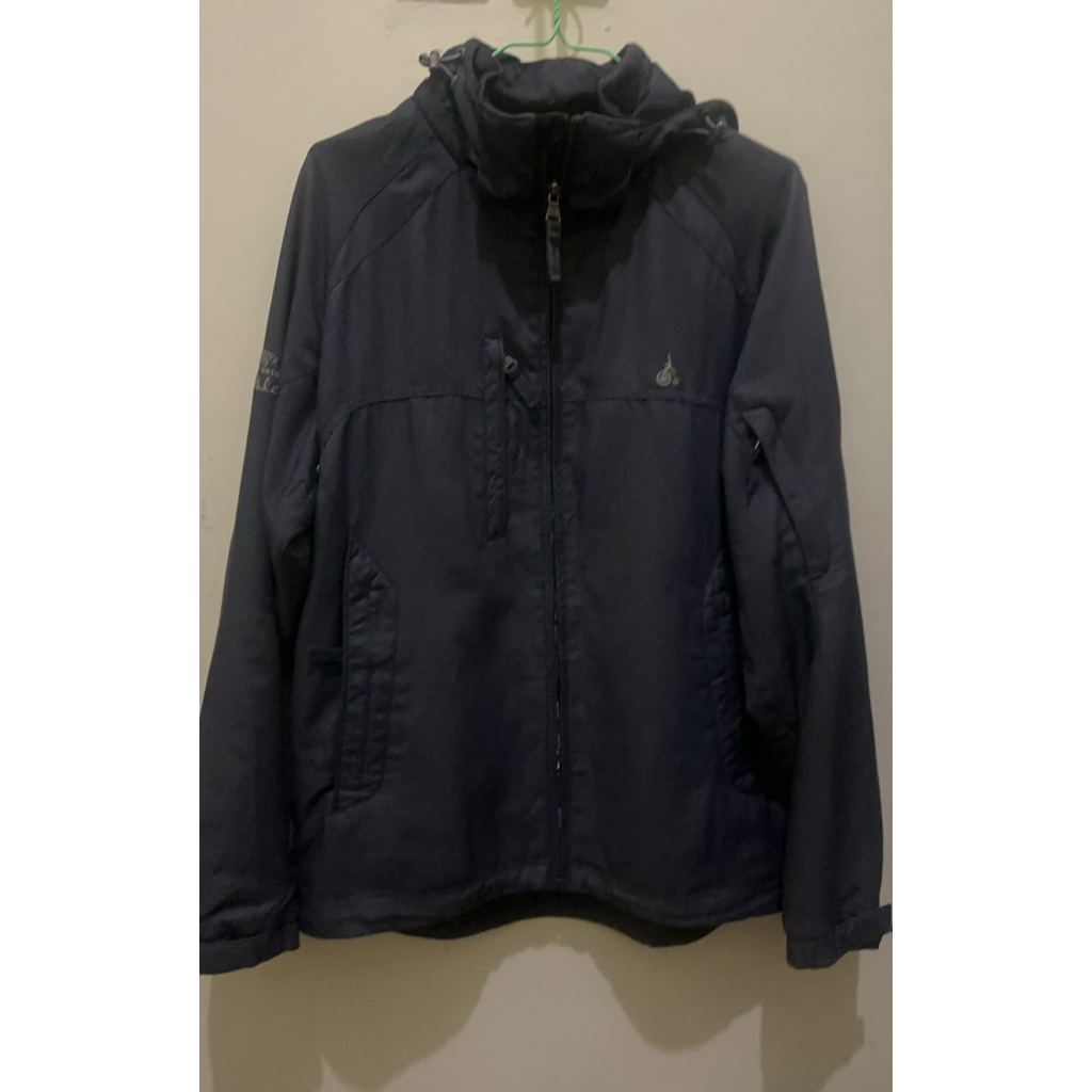 Jaket outdoor bean pole bahan denim