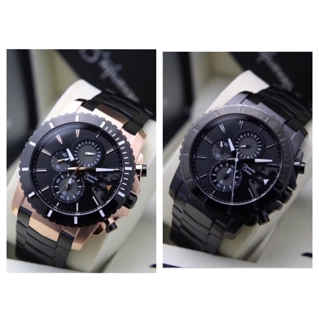 AC 6355MC JAM TANGAN PRIA ALEXANDRE CHTISTIE 6455MC / AC 6455MC / AC 6455 [ORIGINAL]