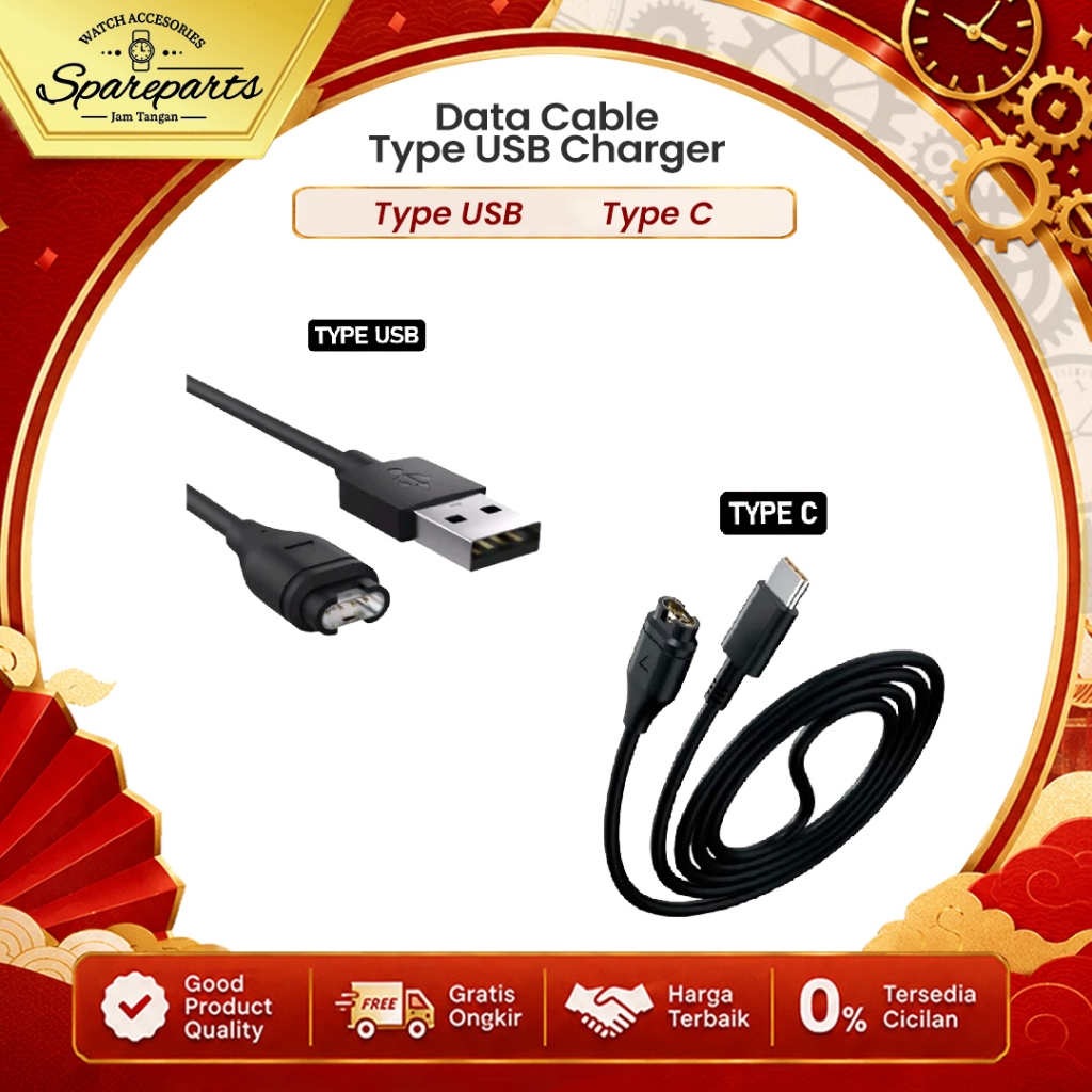 Kabel Data Kabel Charger USB Type C Garmin D2 Air X10 X15 D2 Delta D2 Mach 1 2 D2 Charlie