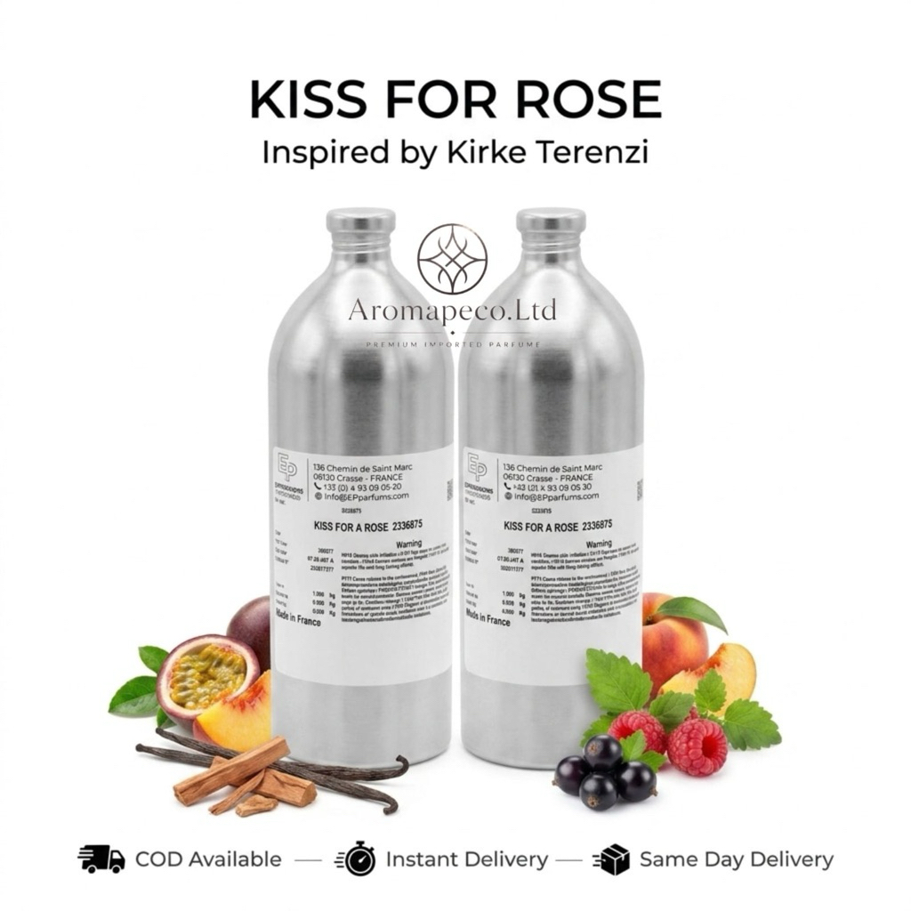 Bibit parfume KISS FOR ROSE (K*irke T*erenzi) Expression fragrance segel 1kg free sampel 3ml