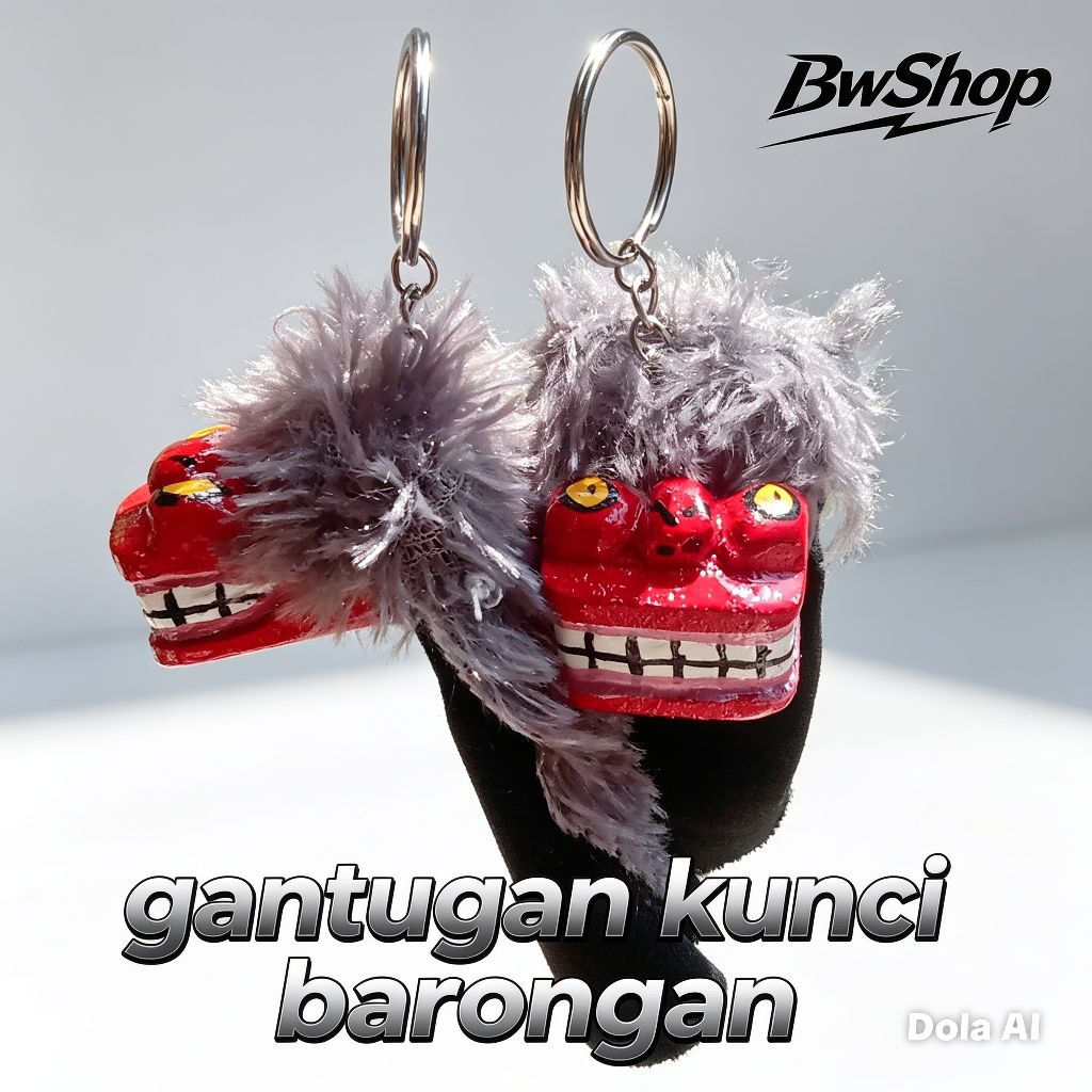 GANTUNGAN KUNCI BARONGAN  Aksesoris
