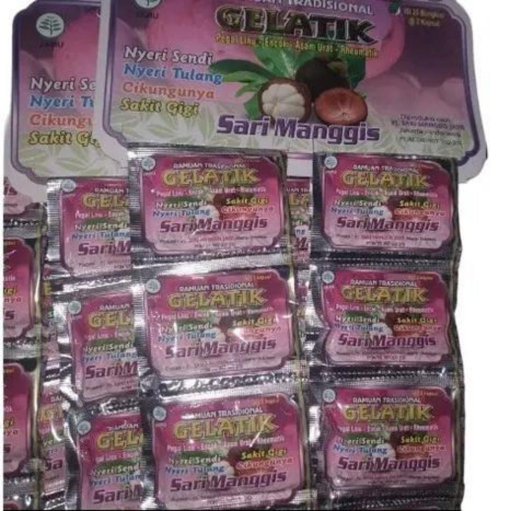 GELATIK SARI MANGGIS KAPSUL