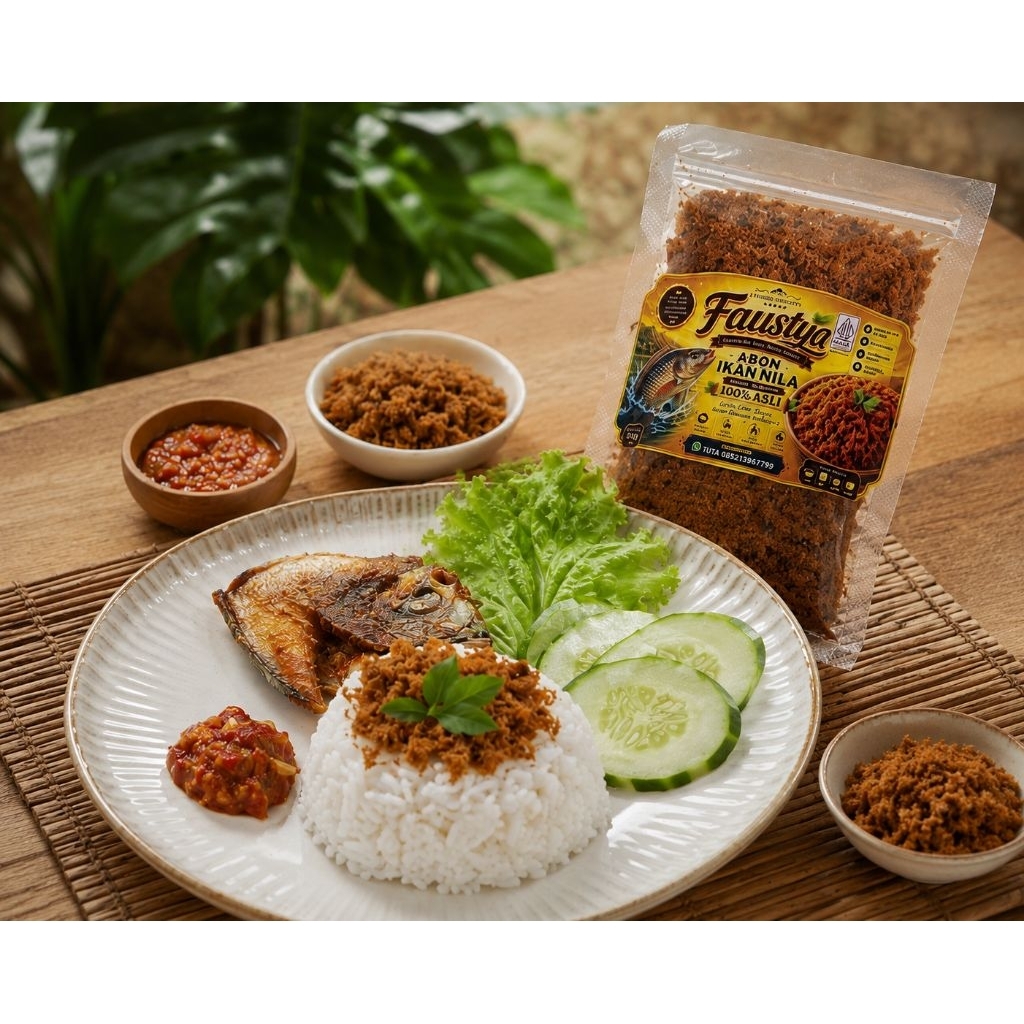 Abon Ikan Nila Asli