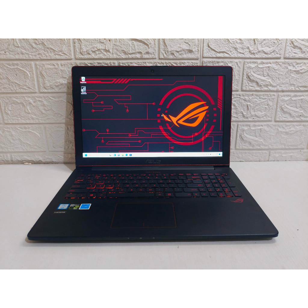 Asus ROG G501VW i7 6700HQ GTX 960 4GB | RAM 16GB SSD HDD l Laptop Second Gaming Core i7 Gen 6 Nvidia
