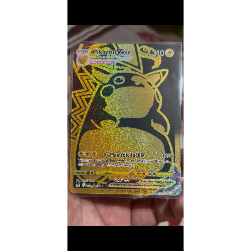 kartu pokemon tcg pikachu vmax