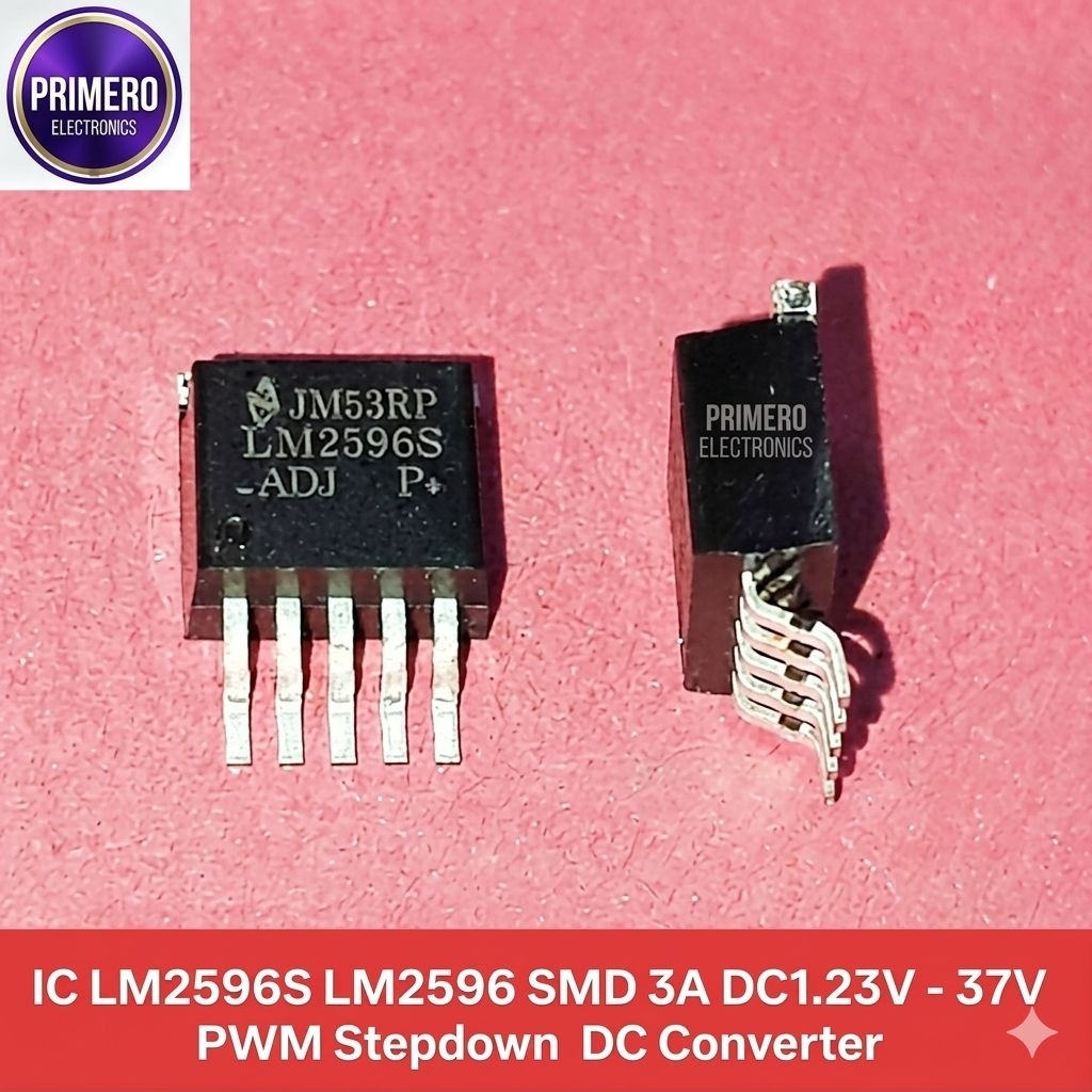 IC LM2596S ADJ LM2596 SMD 3A DC1.23V - 37V PWM Stepdown  DC Converter