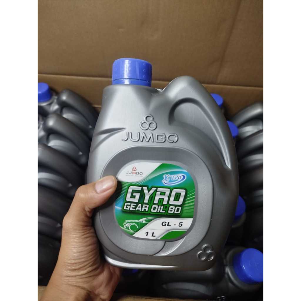 Oli Gardan Persneling Transmisi SAE  90 140 HDA GL 5 Jumbo Gyro 1L 1 Liter /Oli gardan Mobil/Oli Per