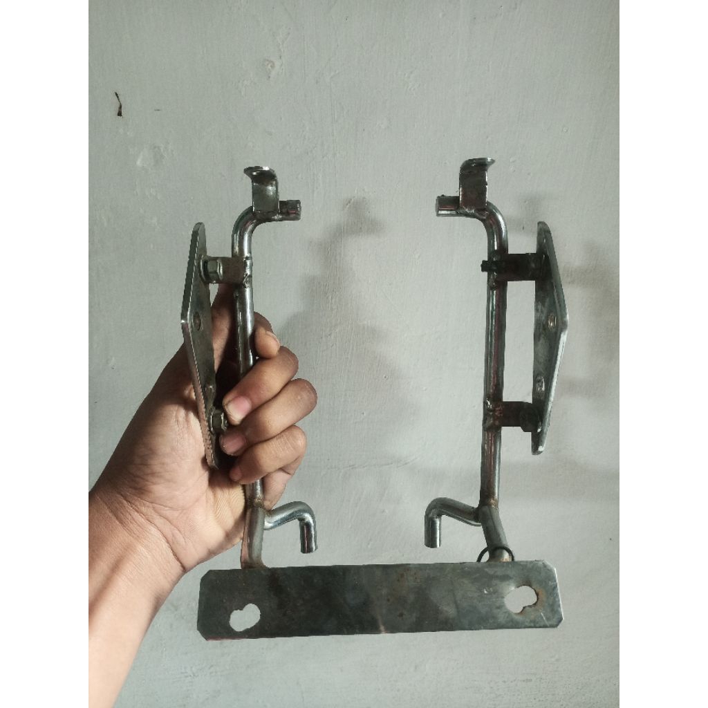 Breket pangkon lampu pesek(pangkon lampu cb)